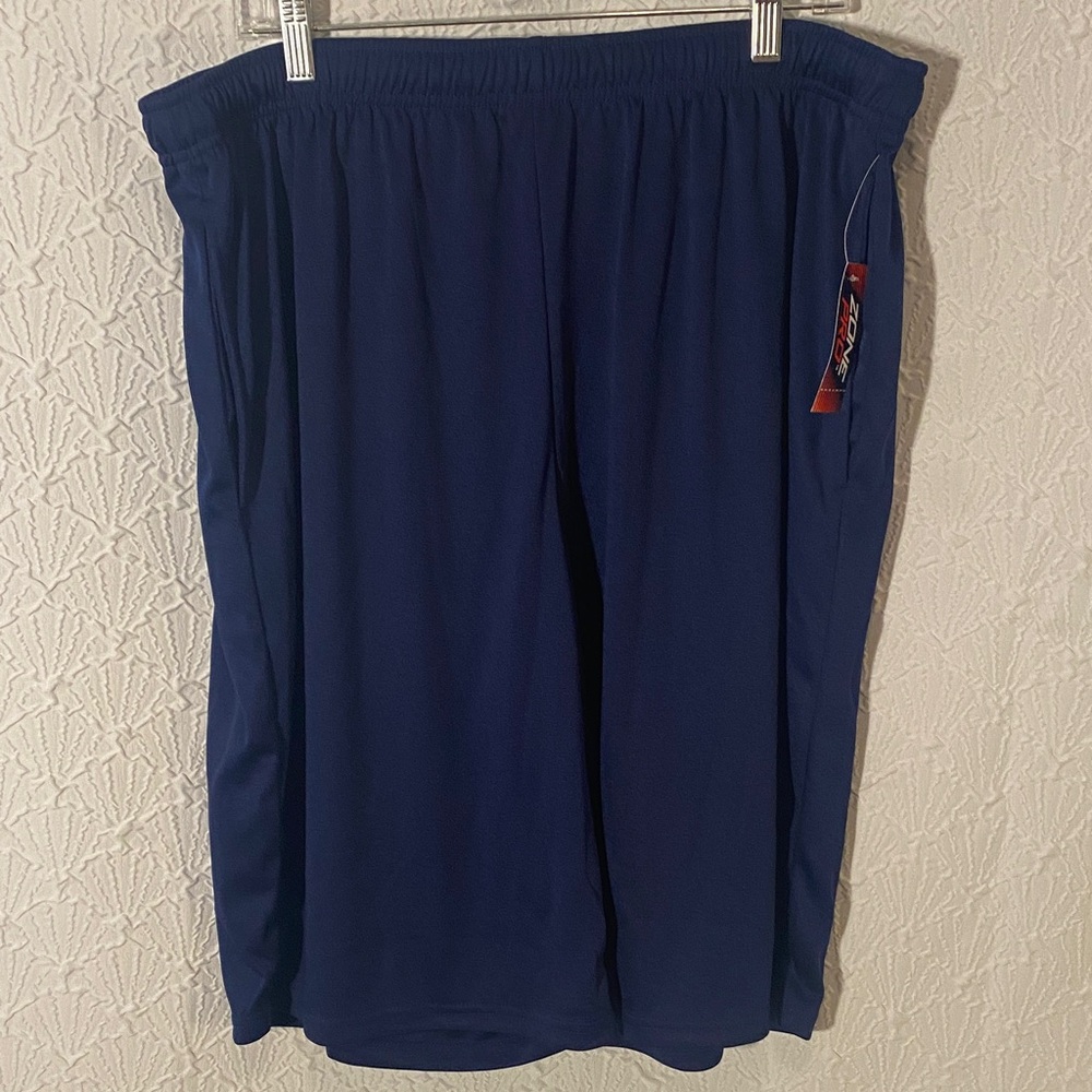Zone Pro Men's Navy Athletic Shorts